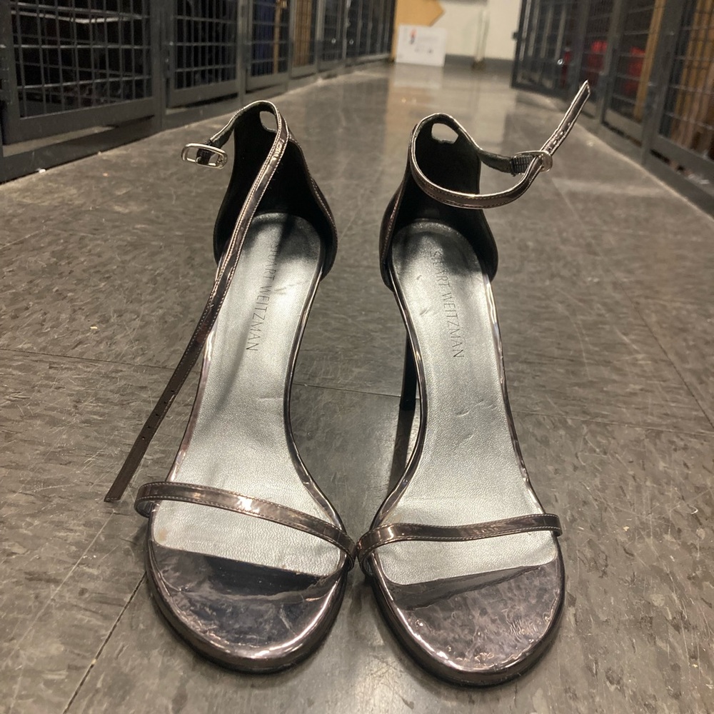 COPY - Stuart Weitzman Nudistsong in Pewter - Picture 4 of 16